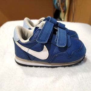 Nike Metro Plus TD Blue Sneakers Size 4c